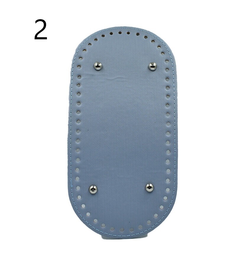 GORA,DERİ ÇANTA TABANI 12x25 RİVETLİ OVAL - 2