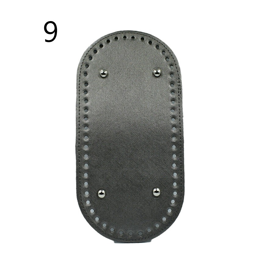 GORA,DERİ ÇANTA TABANI 12x25 RİVETLİ OVAL - 9