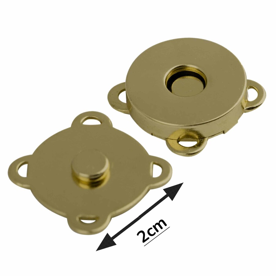 GORA,DİKMELİ ÇANTA MIKNATISI - ESKİTME - 