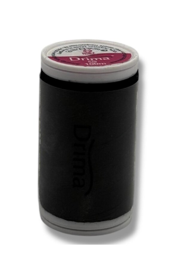 DRİMA,100 MT DİKİŞ İPLİĞİ KARIŞIK SİYAH-BEYAZ - 2