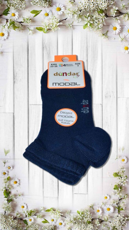 DÜNDAR,PLUS ÇOCUK MODAL PATİK (3-5-7-9-11) (8047)LACİVERT - DÜNDAR