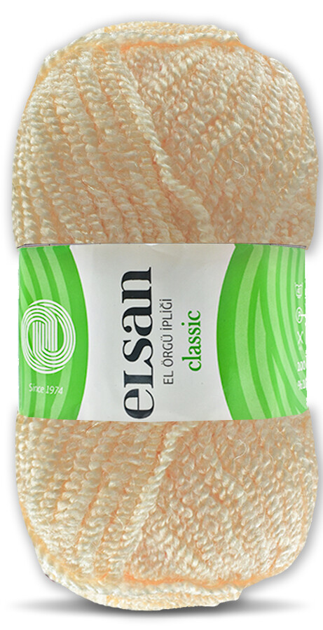 ELSAN,KALIN PATİKLİK İP 6/2 KREM - elsan