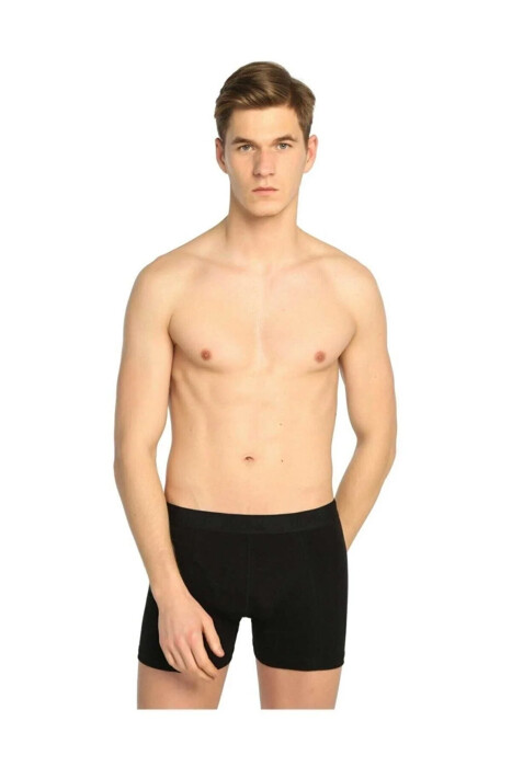 TUTKU,ERKEK BOXER LİKRALI NO:XXL SİYAH - Tutku