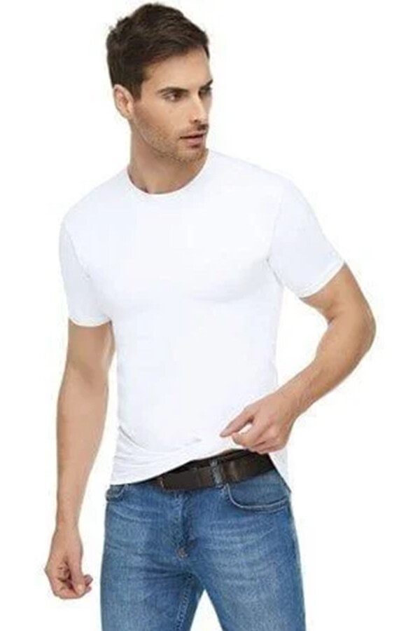 ELİT,ERKEK ELASTAN SIFIRYAKA NO:S BEYAZ - Elit