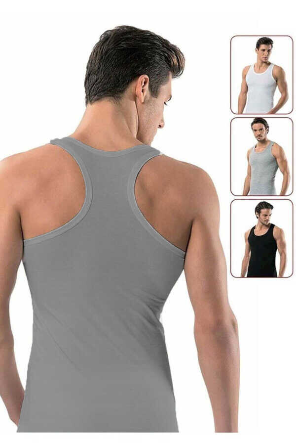 TUTKU,ERKEK RİBANA SPOR ATLET NO:L GRİ - Tutku