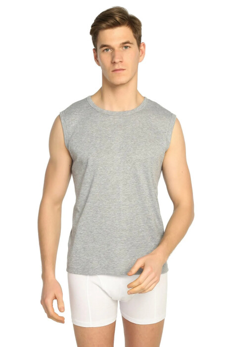 TUTKU,ERKEK SPOR FANİLA NO:M GRİ - Tutku