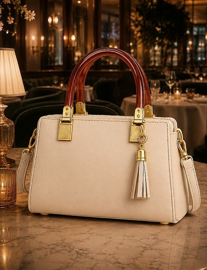 GORA,FENDİ MODEL AKRİLİK ÇANTA SAPI - 3