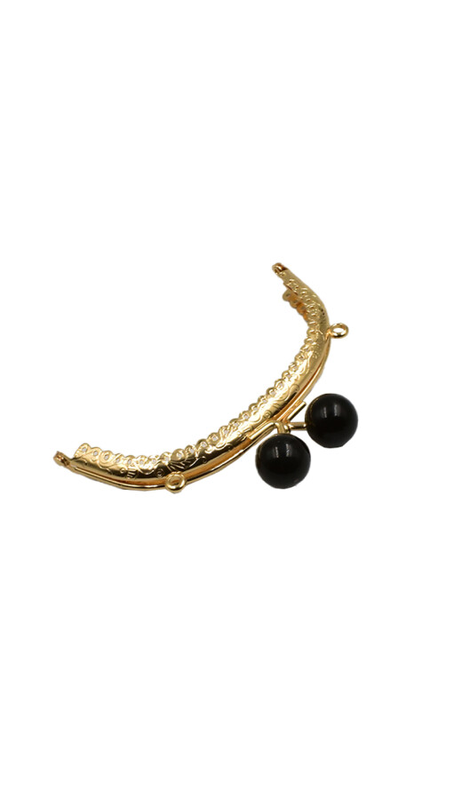 GORA,OVAL BONCUKLU ÇANTA SAPI 12.5 CM (ALT-1) - 2