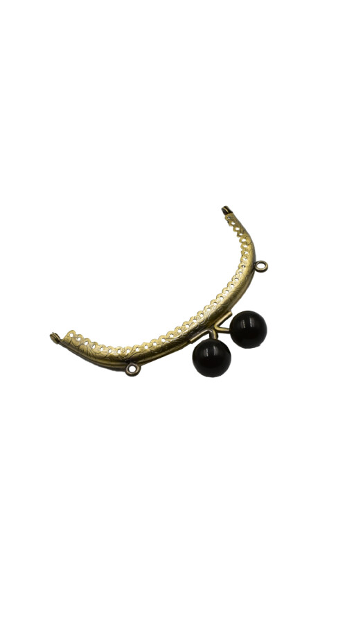 GORA,OVAL BONCUKLU ÇANTA SAPI 12.5 CM (ALT-1) - 4