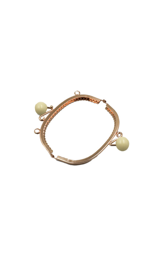 GORA,OVAL BONCUKLU ÇANTA SAPI 12.5 CM (ALT-1) - 5