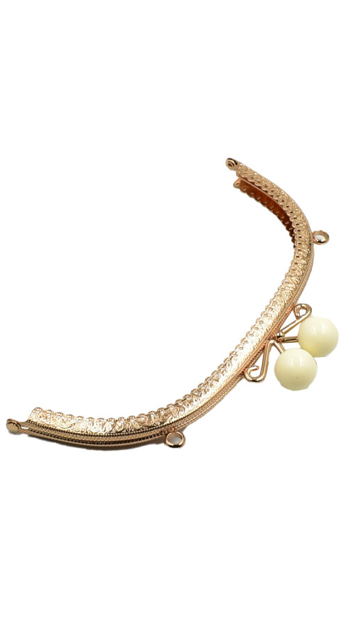 GORA,OVAL BONCUKLU ÇANTA SAPI 20.5 CM (ALT-1) - 