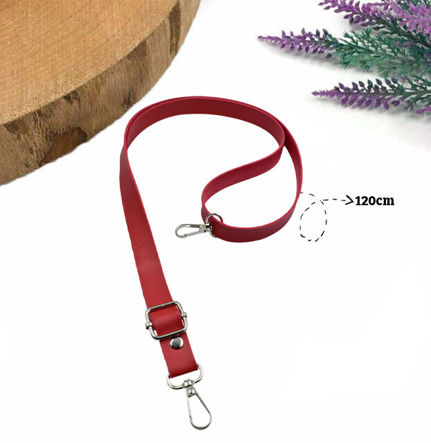 GORA,120 CM DERİ AYARLANABİLİR SAP KIRMIZI - GORA
