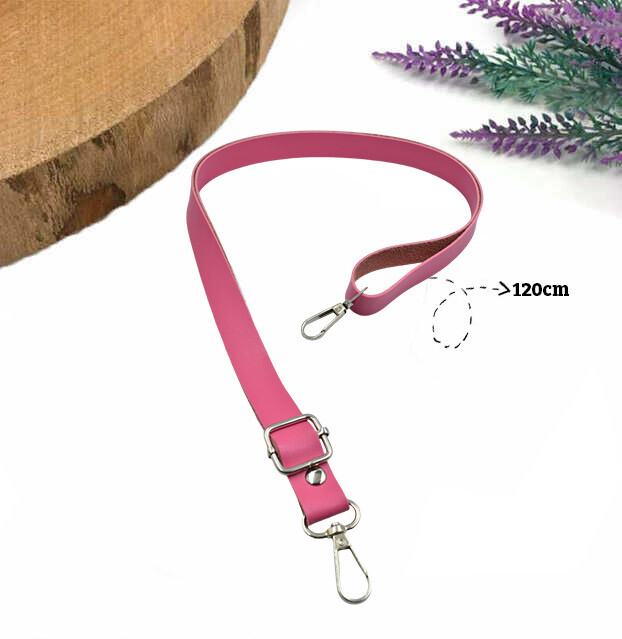 GORA,120 CM DERİ AYARLANABİLİR SAP PEMBE - GORA
