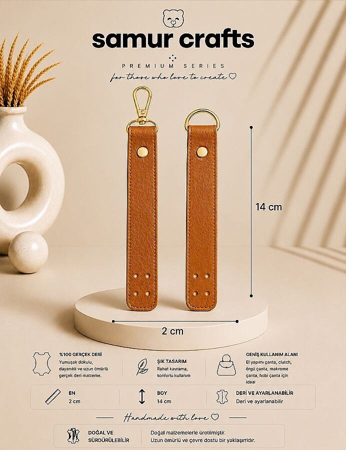 GORA,14 CM ÇANTA AĞZI KAPAMA TABA - GORA