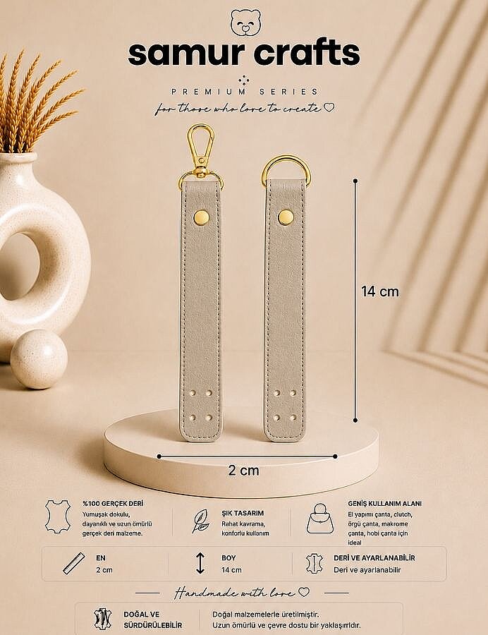 GORA,14 CM ÇANTA AĞZI KAPAMA TAŞ - GORA