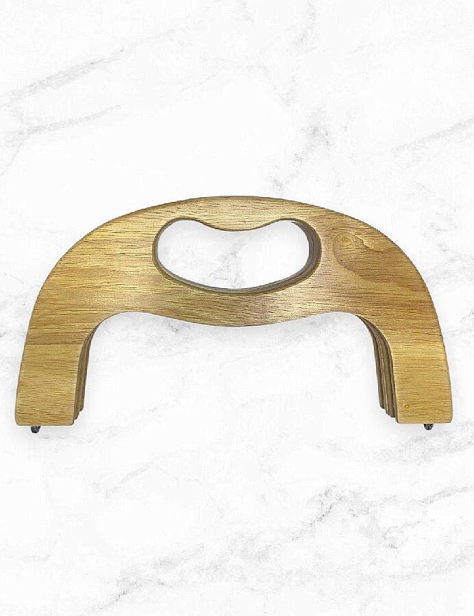 GORA,22 CM AHŞAP ÇANTA BURSU - GORA