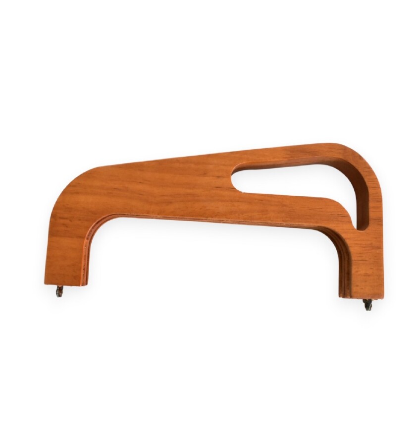 GORA,25 CM AHŞAP ÇANTA BURSU AHŞAP - GORA