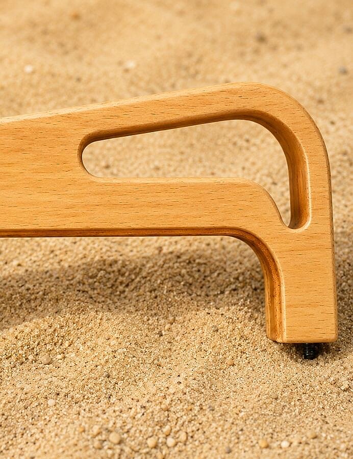 GORA,25 CM AHŞAP ÇANTA BURSU HAM AHŞAP - GORA (1)