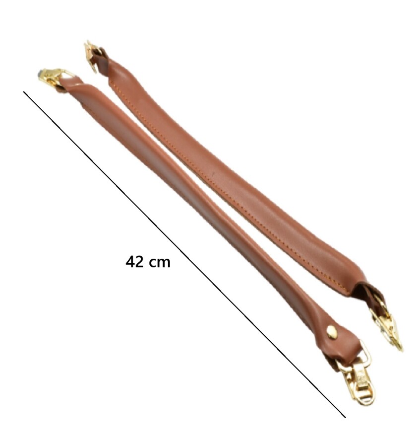 GORA,42 CM BORULU KİLİTLİ ÇANTA SAPI TABA - GORA