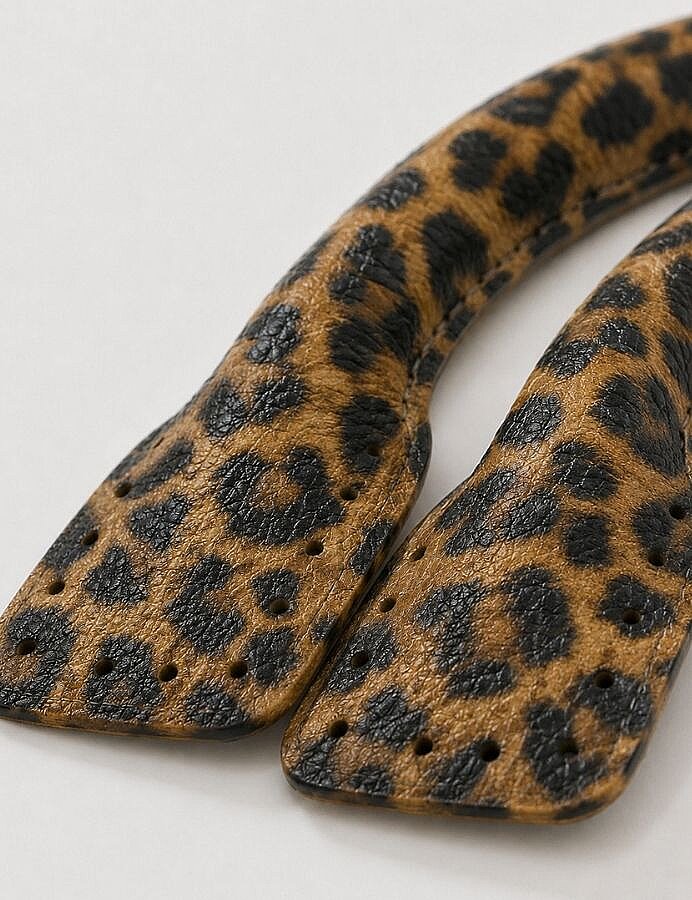 GORA,55 CM BORULU ÇANTA SAPI LEOPAR - 2