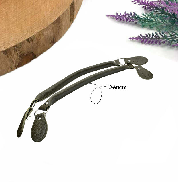 GORA,60 CM BORULU UÇLARI METAL ÇANTA SAPI HAKİ - GORA