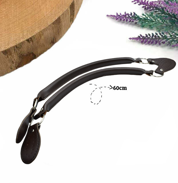 GORA,60 CM BORULU UÇLARI METAL ÇANTA SAPI KAHVE - GORA