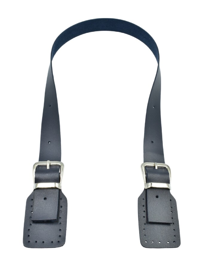 GORA,75 CM DERİ CEP TELEFONU KİLİTLİ SAP LACİVERT - GORA