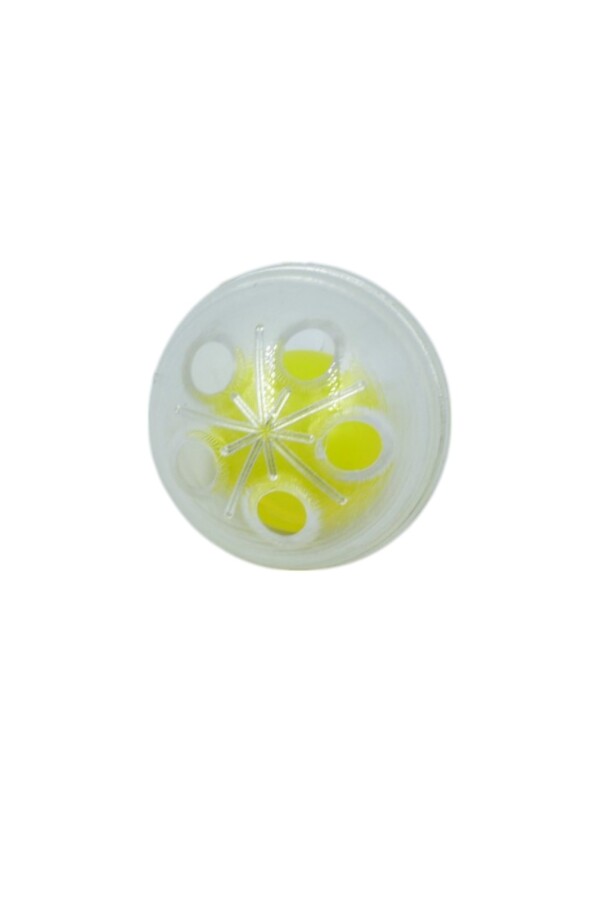 GORA,AMİGURUMİ ÇINGIRAK 26MM (ŞEFFAF RENKLİ TOP) - 2