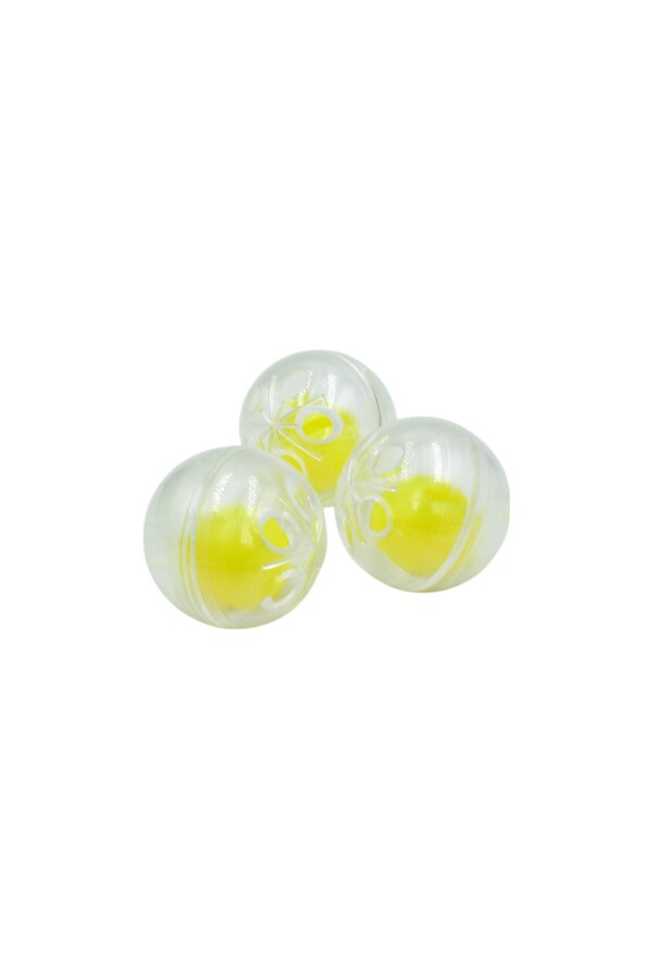 GORA,AMİGURUMİ ÇINGIRAK 26MM (ŞEFFAF RENKLİ TOP) - 1