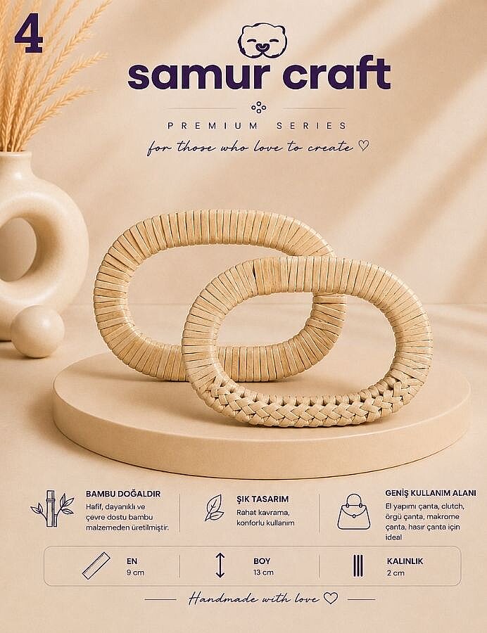 GORA,BAMBU ÇANTA SAPI - 4
