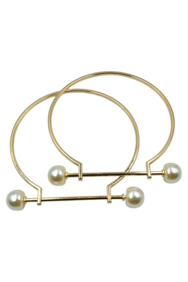 GORA,ÇANTA SAPI METAL KÖPRÜLÜ İNCİLİ ALT-35 - 1