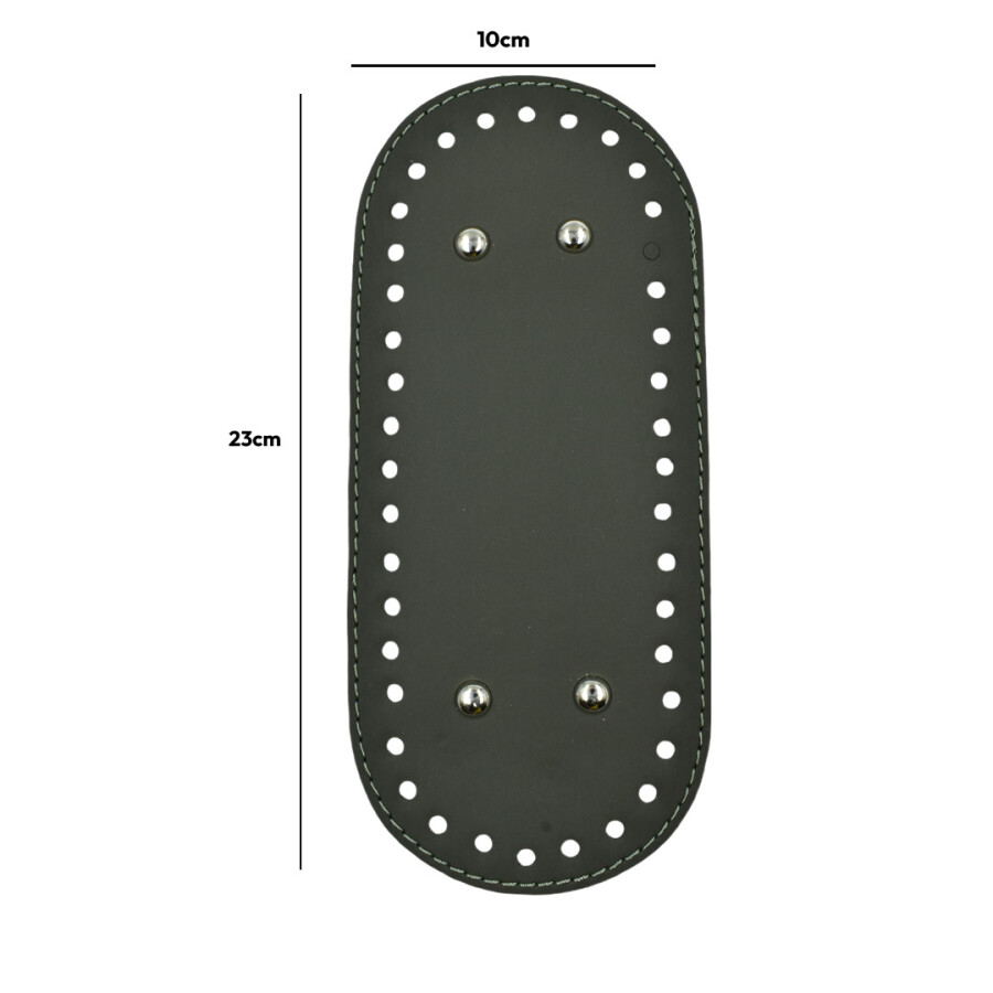 GORA,DERİ ÇANTA TABANI 10X23CM HAKİ - GORA