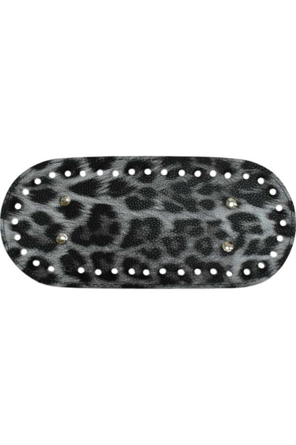 GORA,DERİ ÇANTA TABANI 10X23CM LEOPAR - GORA