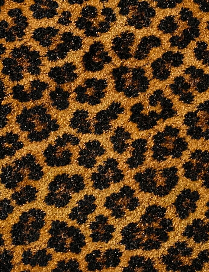 GORA,DERİ ÇANTA TABANI 10X23CM LEOPAR - 4