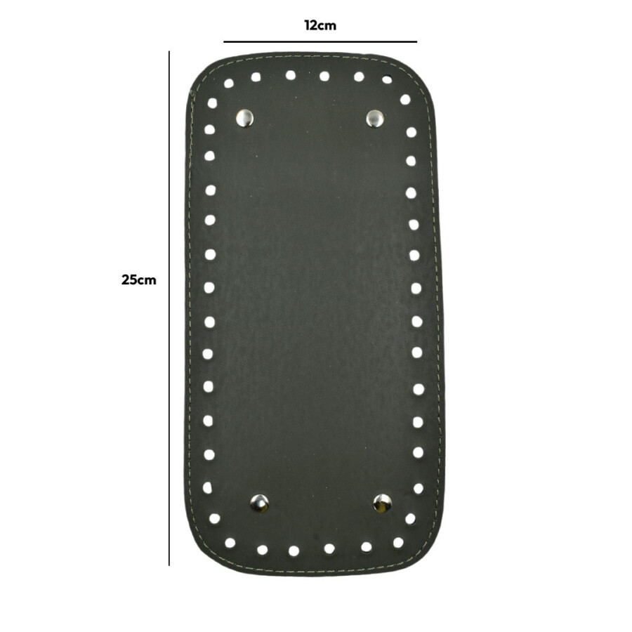 GORA,DERİ ÇANTA TABANI 12X25CM HAKİ - GORA