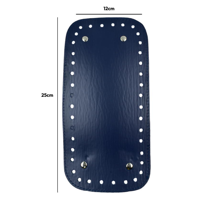 GORA,DERİ ÇANTA TABANI 12X25CM LACİVERT - GORA