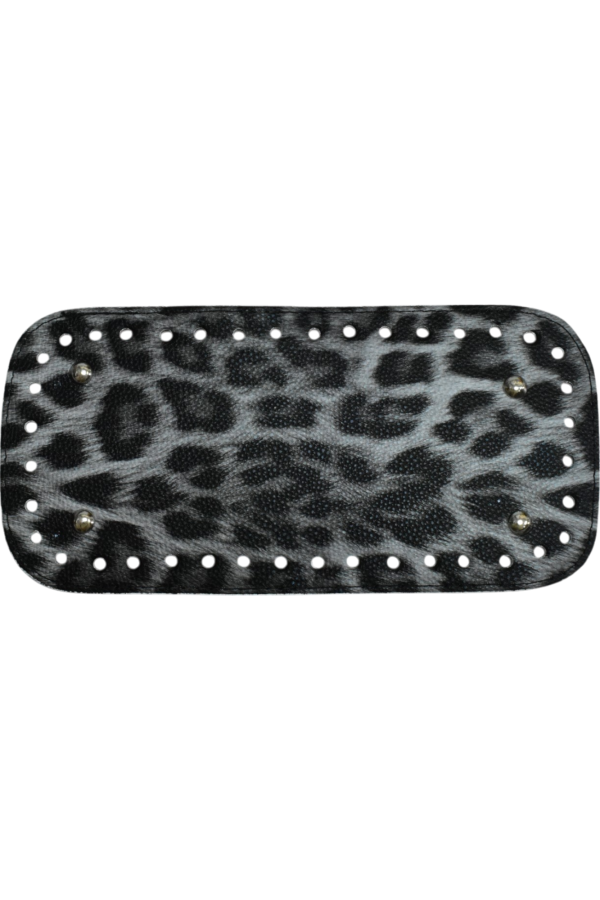 GORA,DERİ ÇANTA TABANI 12X25CM LEOPAR - GORA