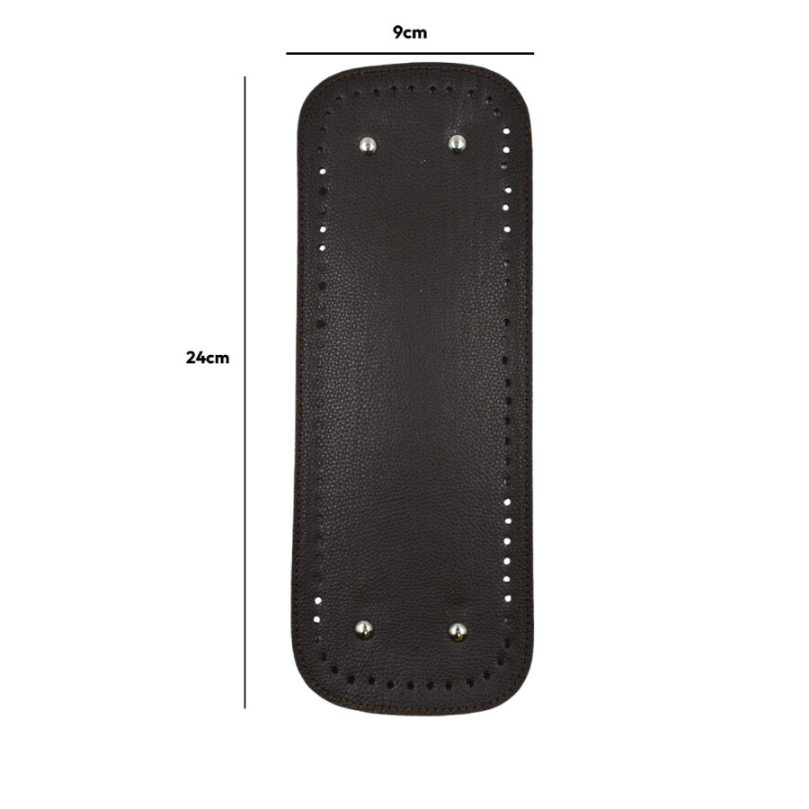 GORA,DERİ ÇANTA TABANI 12X32CM KAHVE 1 - GORA