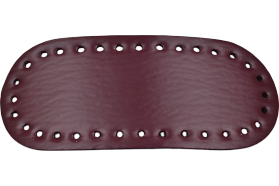 GORA,DERİ ÇANTA TABANI 14X06CM BORDO - GORA