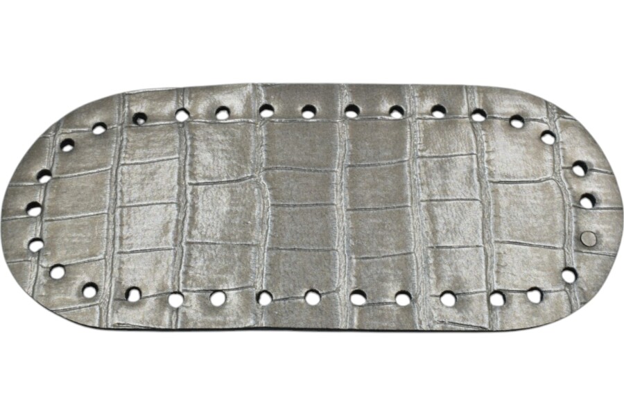 GORA,DERİ ÇANTA TABANI 14X06CM GRİ - GORA (1)