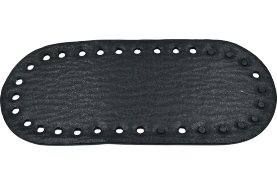 GORA,DERİ ÇANTA TABANI 14X06CM SİYAH - GORA