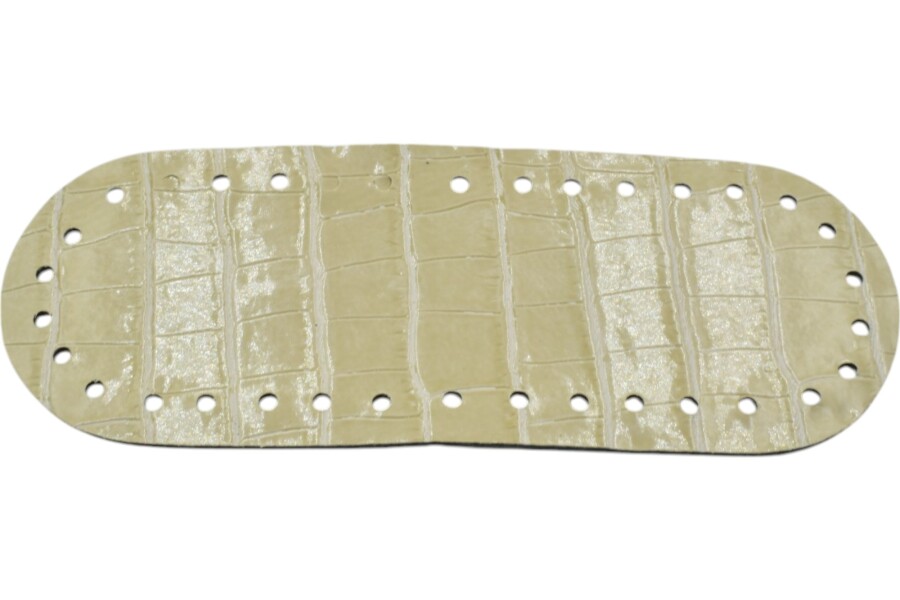 GORA,DERİ ÇANTA TABANI 17X06CM KREM - GORA (1)