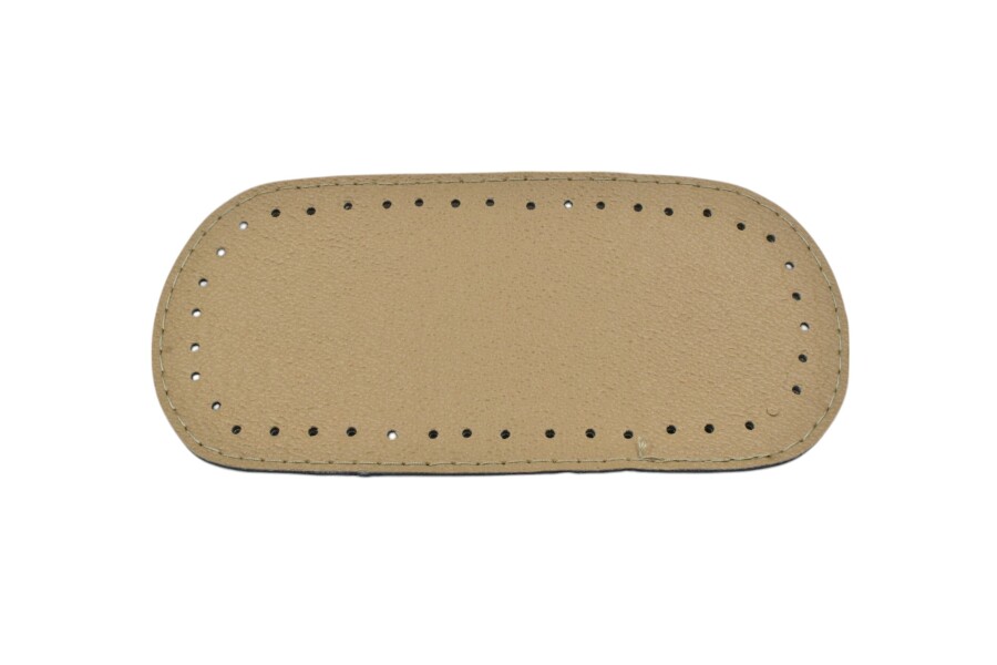 GORA,DERİ ÇANTA TABANI 20X10CM BEJ - GORA