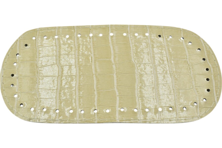 GORA,DERİ ÇANTA TABANI 20X10CM KREM - GORA