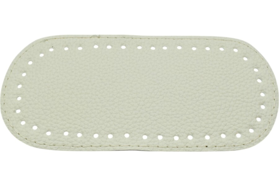 GORA,DERİ ÇANTA TABANI 20X10CM KREM - 3