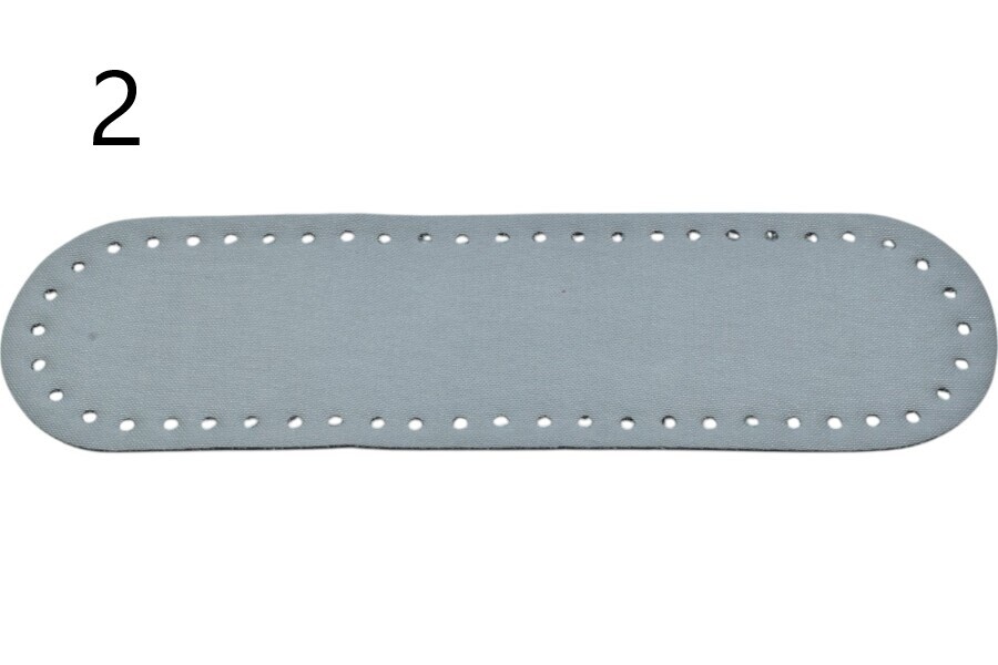 GORA,DERİ ÇANTA TABANI RİVETSİZ 25X07CM GRİ - GORA (1)