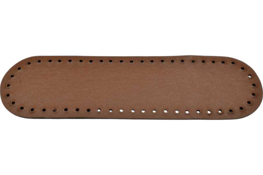 Gora,deri Çanta Tabanı Rivetsiz 25x07cm Taba