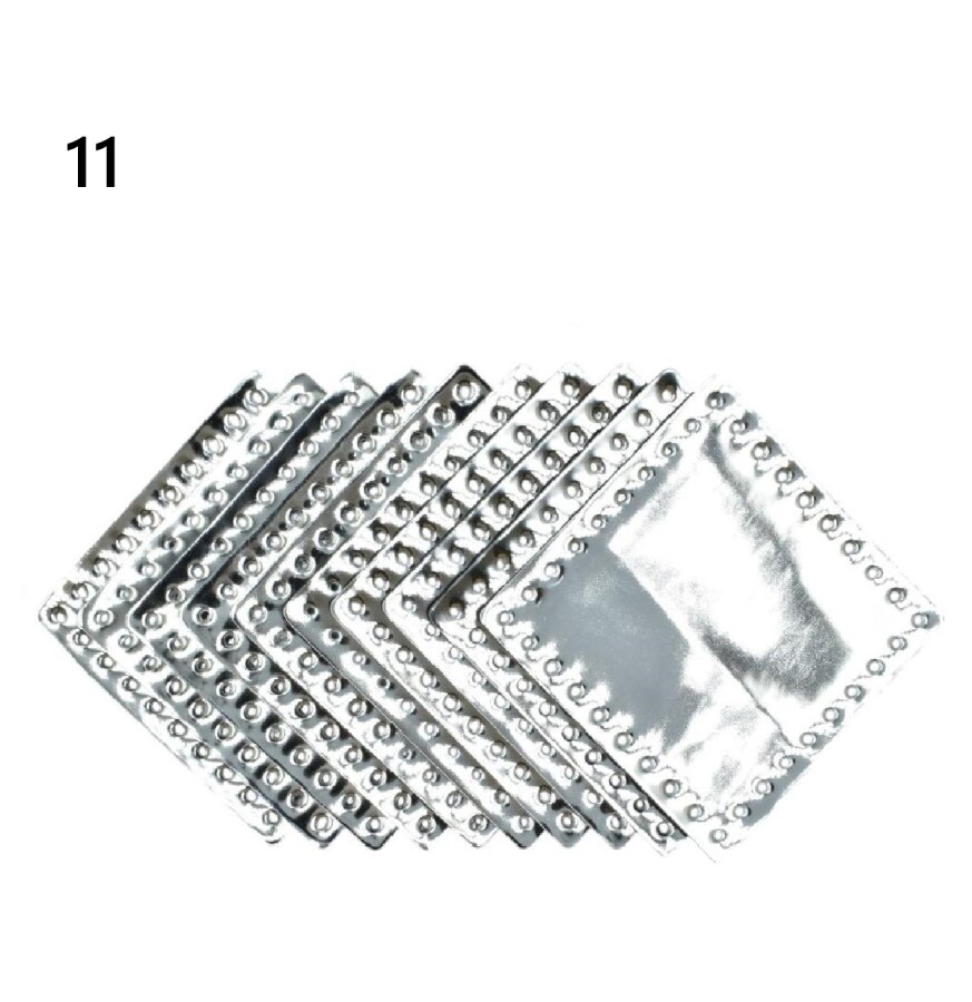 GORA,DERİ KARE ÇANTA SETİ 8X8 CM (10 ADET) - 11
