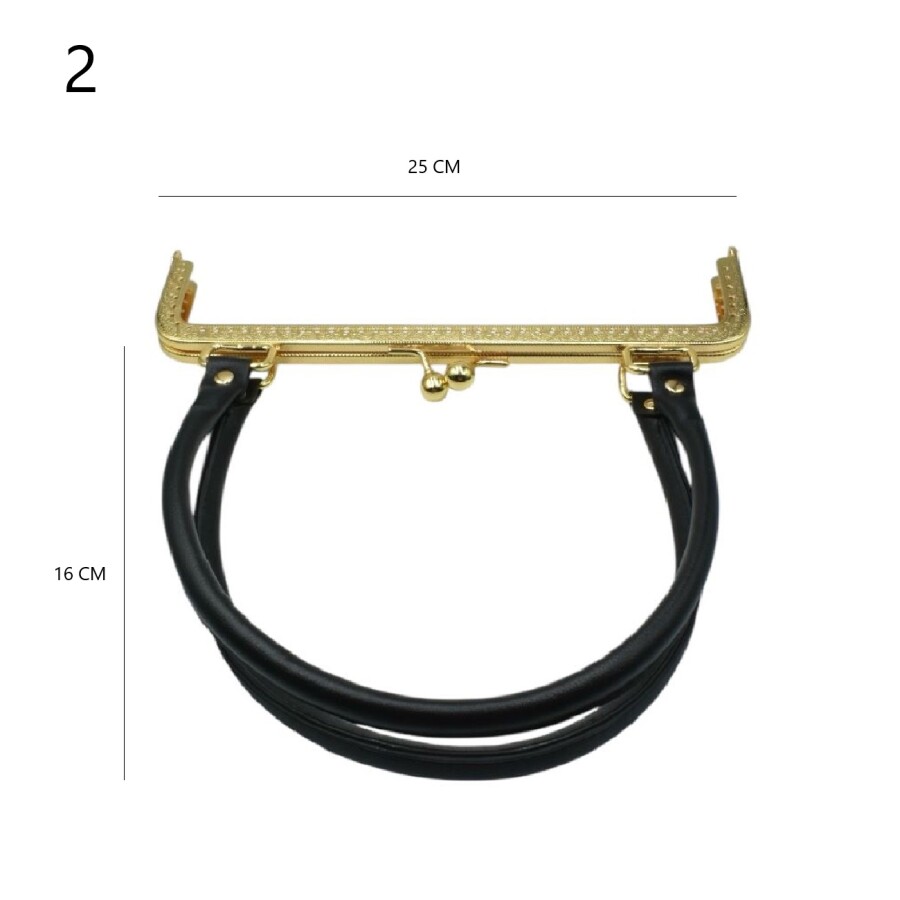 GORA,DERİLİ TUTMA SAPLI BURS 25 CM ALT-16 - 2