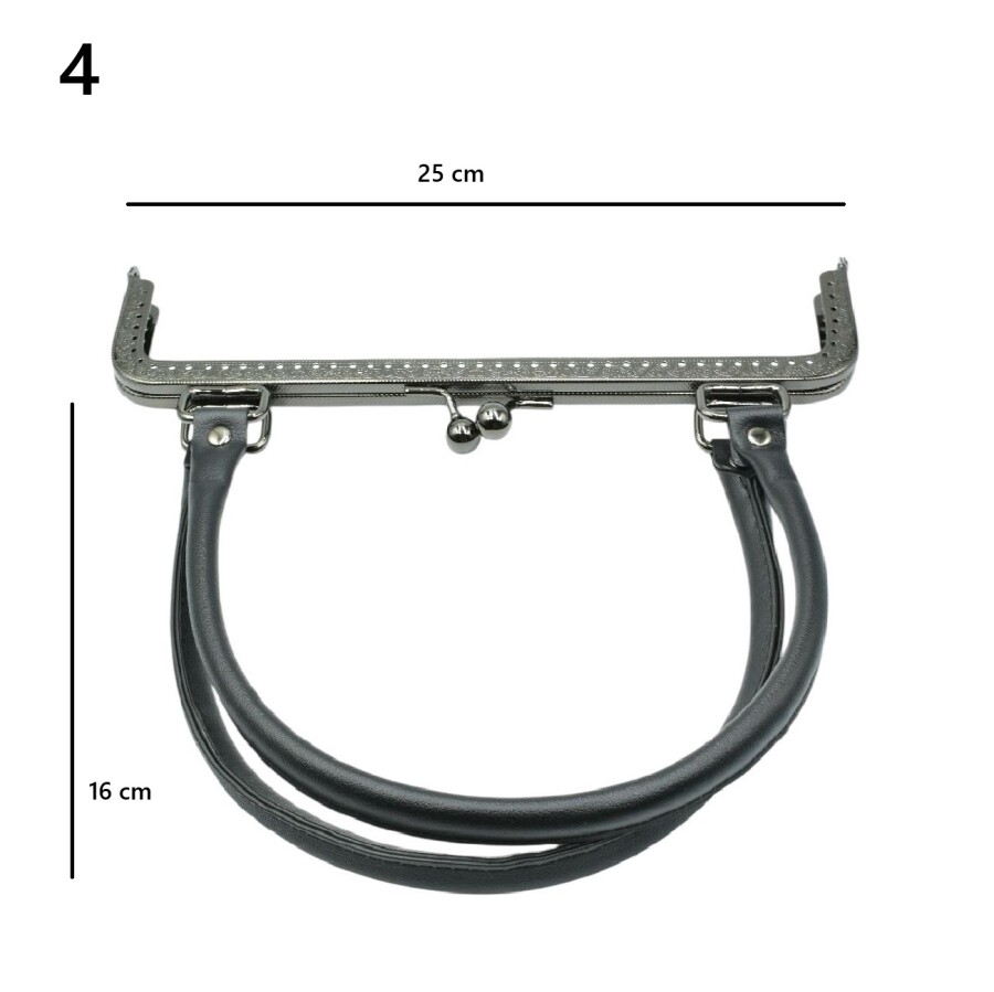 GORA,DERİLİ TUTMA SAPLI BURS 25 CM ALT-16 - 4